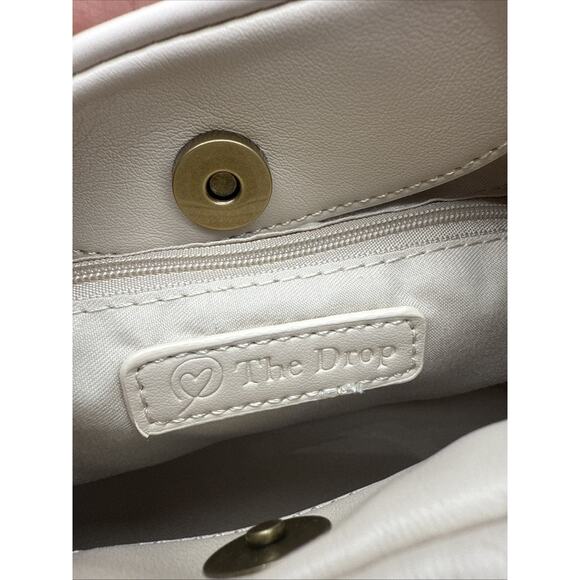 The Drop Women's Addison Soft Volume Top-Handle Bag Dusty (Ivory/Bone) NEW *READ - Picture 9 of 14